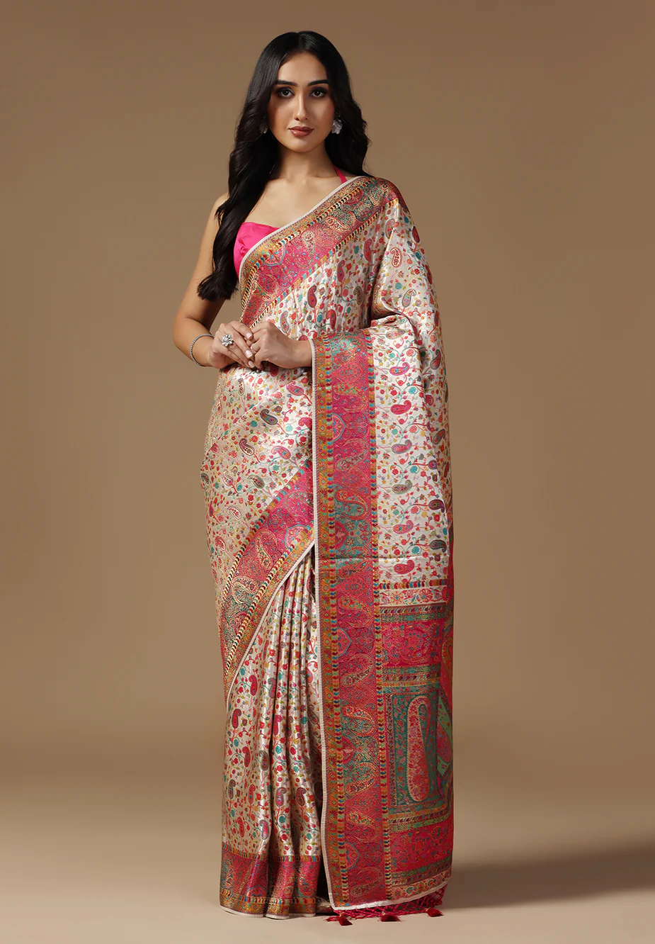 Silk Fusion Designer Saree